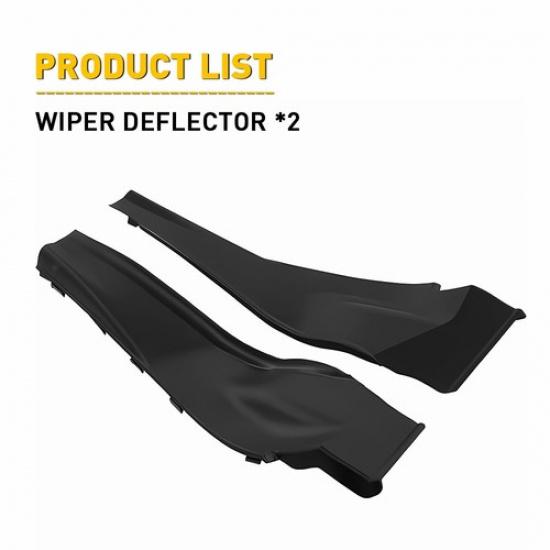 Windshield Wiper Side Cowl Extension Cover Trim For Nissan Altima SEDAN 2013-15