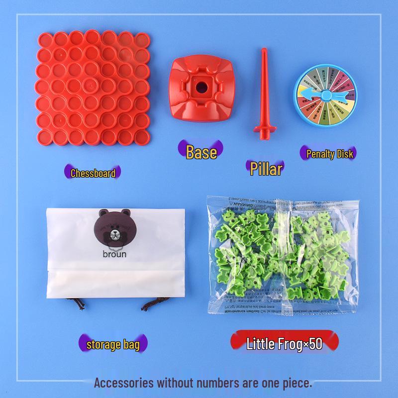 Frog Balance Tree: Interactive Stacking & Concentration Toy for Kids