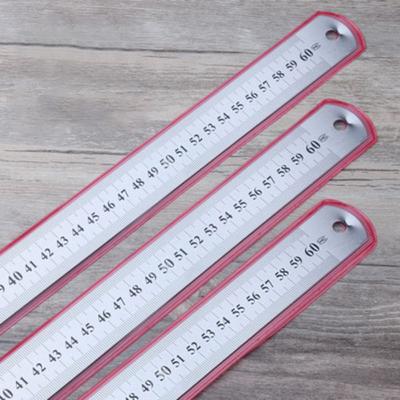 30/50/60CM Scale Ruler High Precision Widely Used Compact Stainless Steel Ruler Accessories for Carpenter