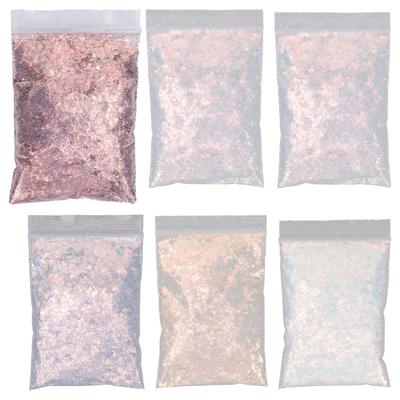 Nail Glitter Sequins Powder Mixed Flakes Sparkling Shining Nail Art Decoration 50g