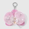 Simulation Butterfly Orchid Orchid Lily Keychain Rhinestone Pearl Flower Bag Pendant Simulation Flower Keychain