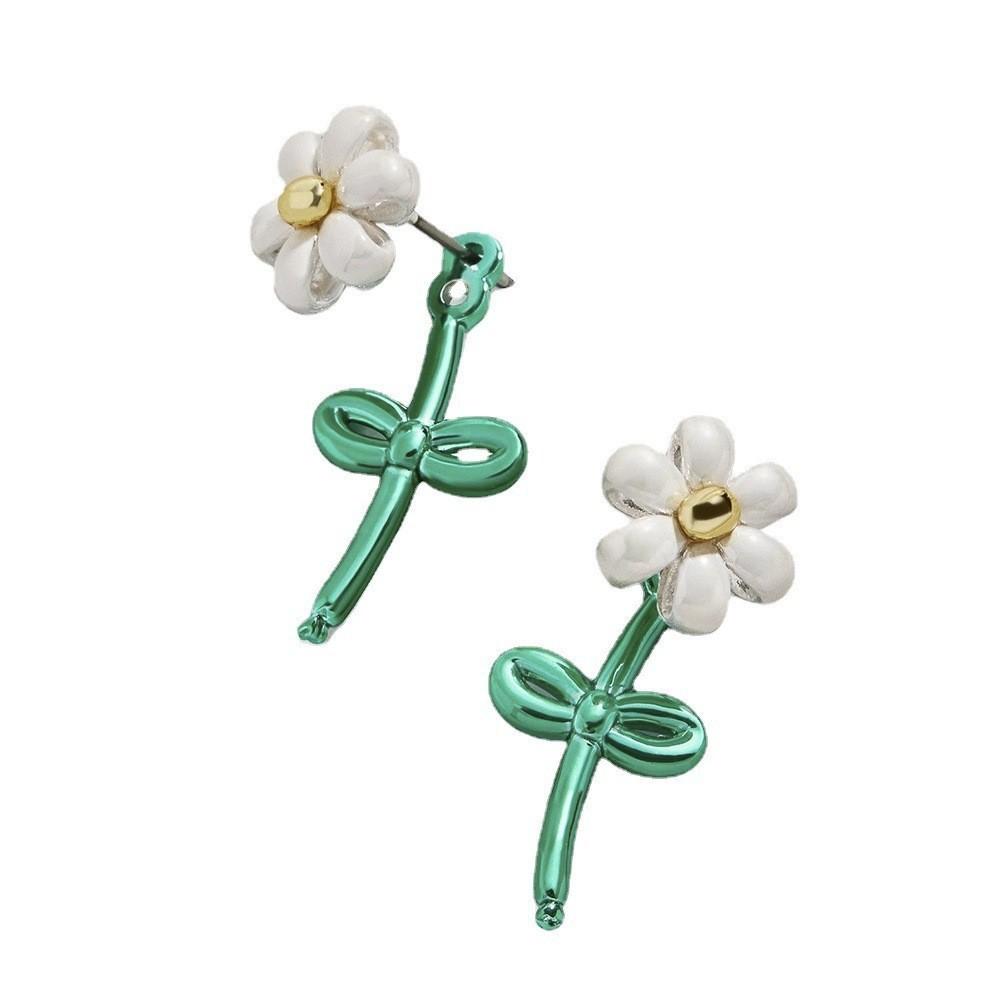 Earrings Lightweight Floral For Women Modern And Chic Street Jewelry Style