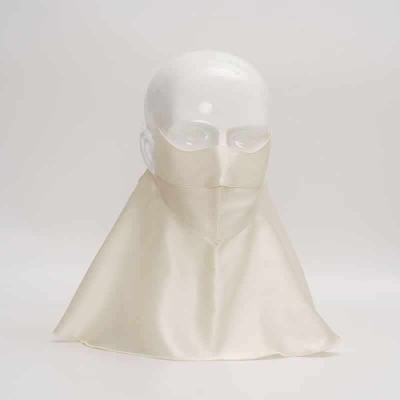 Mulberry Silk Sun Protection Face Mask for Driving