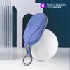 Alcantara Suede Car Remote Key Case For Maserati Levante Ghibli Quattroporte GT Granturism GranCabrio Keychain Accessories
