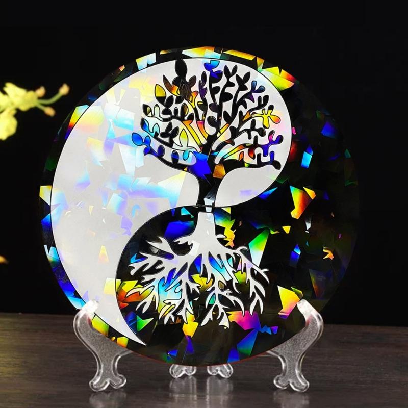 Diy Light and Shadow  Ornament Silicone Mold Scented Gypsum Ornaments Drop Glue Resin Mold for Decoration