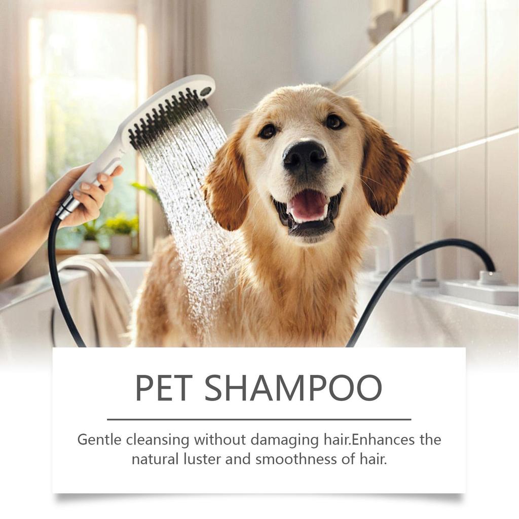 Yegbong Pet Shampoo Gentle Cleansing Shampoo for Cats and Dogs