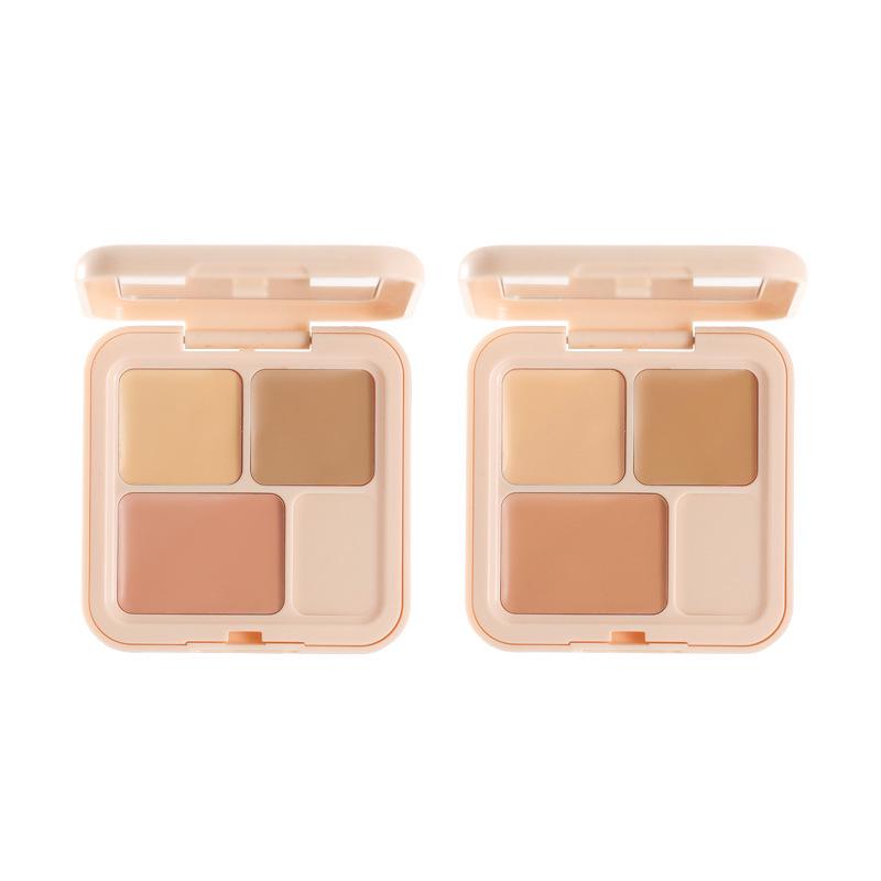 WODWOD Lightweight 3-Color Concealer: Covers Blemishes, Contours, Dark Circles, Acne Scars, Waterproof, Long-Lasting, No Caking.