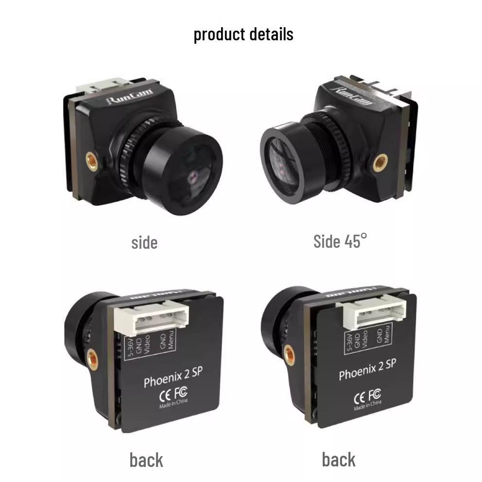 RunCam Phoenix 2 SP V3: 1500TVL Night Vision FPV Camera with Wide Dynamic Range