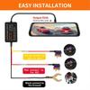 Car Dash Cam Mirror DVR Hardwire Kit Micro Mini MCIRO  Type-C Charger Driving Recorder Voltage-reducing Cable