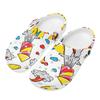 Fashion Printed EVA Clogs Sandals Unisex Flexible Breathable Slip On Casual Slippers Soft Sole Summer Shoes Daily Comfort Wear