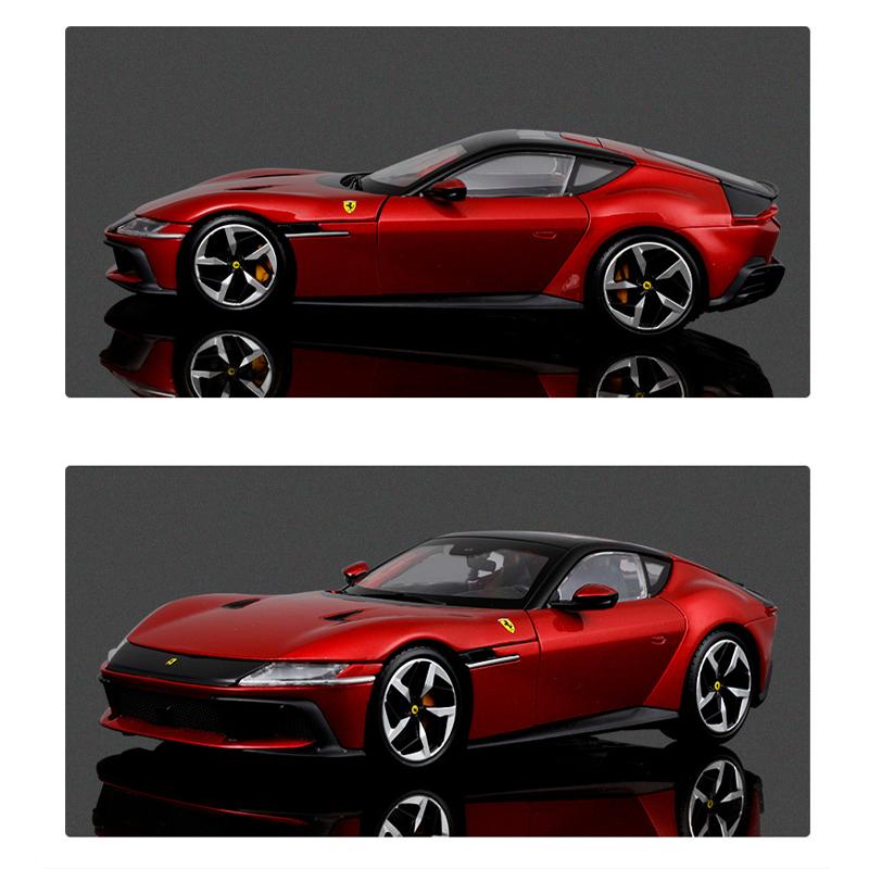 New In Stock Bburago 1:43 Ferrari 12cilindri Alloy Miniature Diecast Model Ferrari 296 Gtb Ferrari Purosangue Car Model Toy Gift