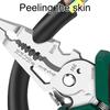 Electrician Wire Crimper Peeler Pliers Cable Stripping Multifunctional Press Plier Terminals Crimping Cutting Tool