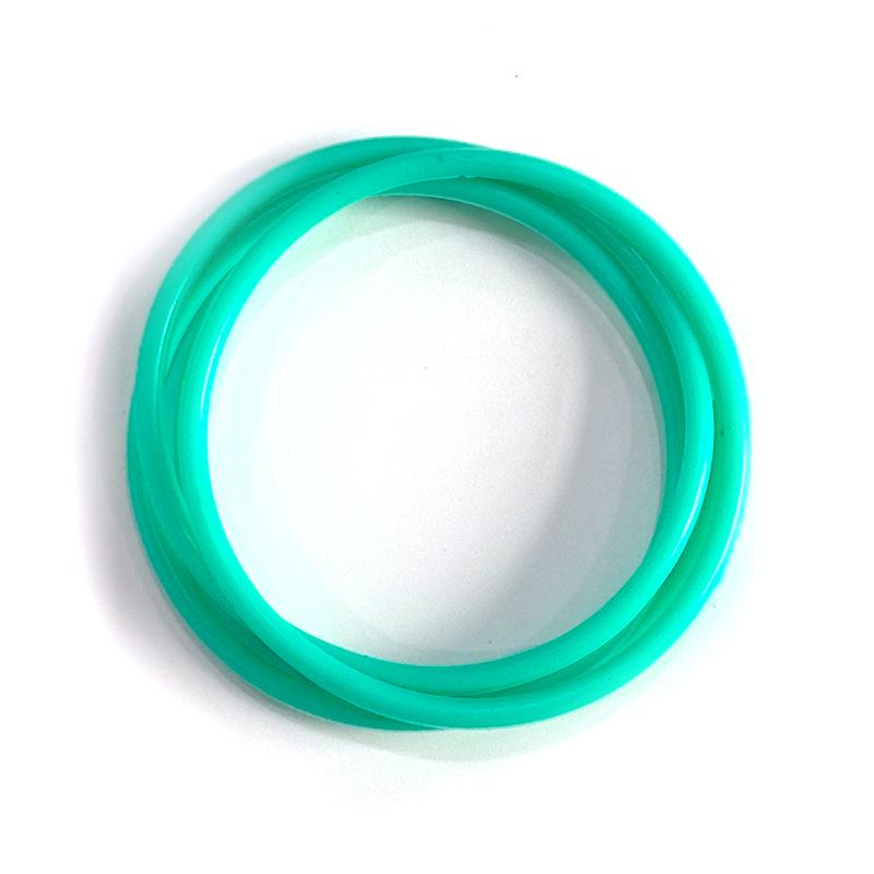 Rainbow Luminous Silicone Bracelet & Hair Tie for Kids