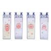 500ml/1000ml Milk Carton Water Bottle Plastic Transparent Water Bottle Portable Milk Storage Juice Tea Bottle Leakproof Cup