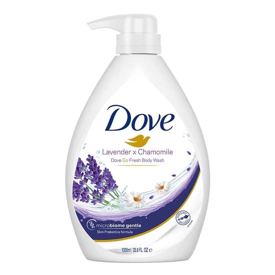 DOVE Lavender & Chamomile Go Fresh Body Wash with Relaxing Floral Scent, 1L