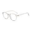 Anti-blue Light Glasses Exquisite Round Eyewear Women Men Simple Leisure Eyewear Blue Light Blocking Man Lady Computer Eyeglas