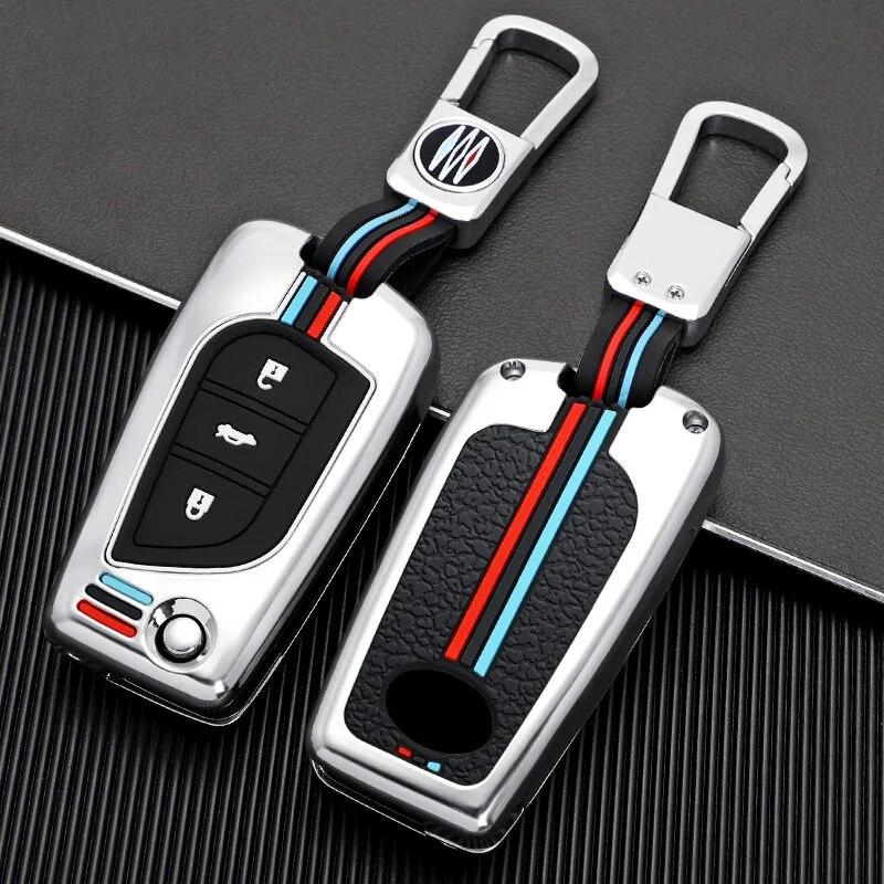 Car Remote Key Cover Case Shell Fob for Toyota Auris Corolla Avensis Verso Yaris Aygo Scion TC IM Camry RAV4 Forturner Hilux