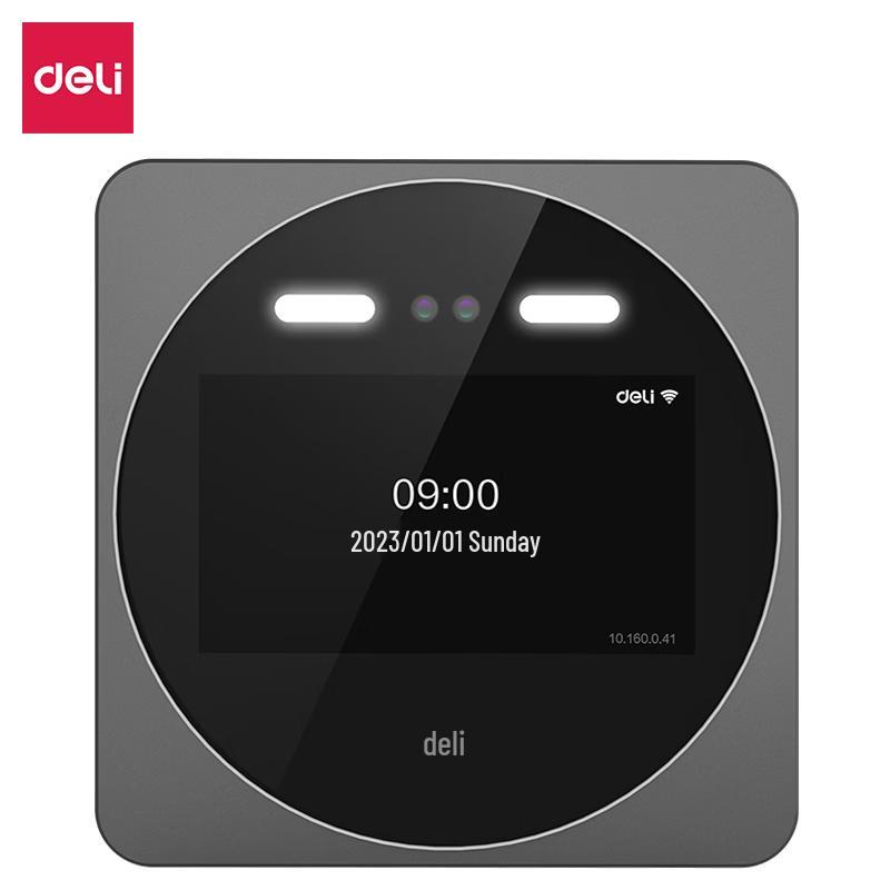 Deli Smart Time Clock & Attendance Machine CN Plug (adapter Included)