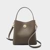 Hifashion Cow Genuine Leather Bucket Tote Handbags For Women 2026 Luxury Designer Top Handle Work Ladies Shoulder Crossbody Bags