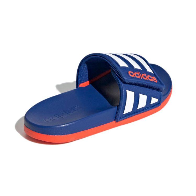 Adidas Adilette Comfort Adjustable Slide J Team Royal Solar Red Kids Sneakers Blue Team-Royal-Blue Cloud-White EG1351
