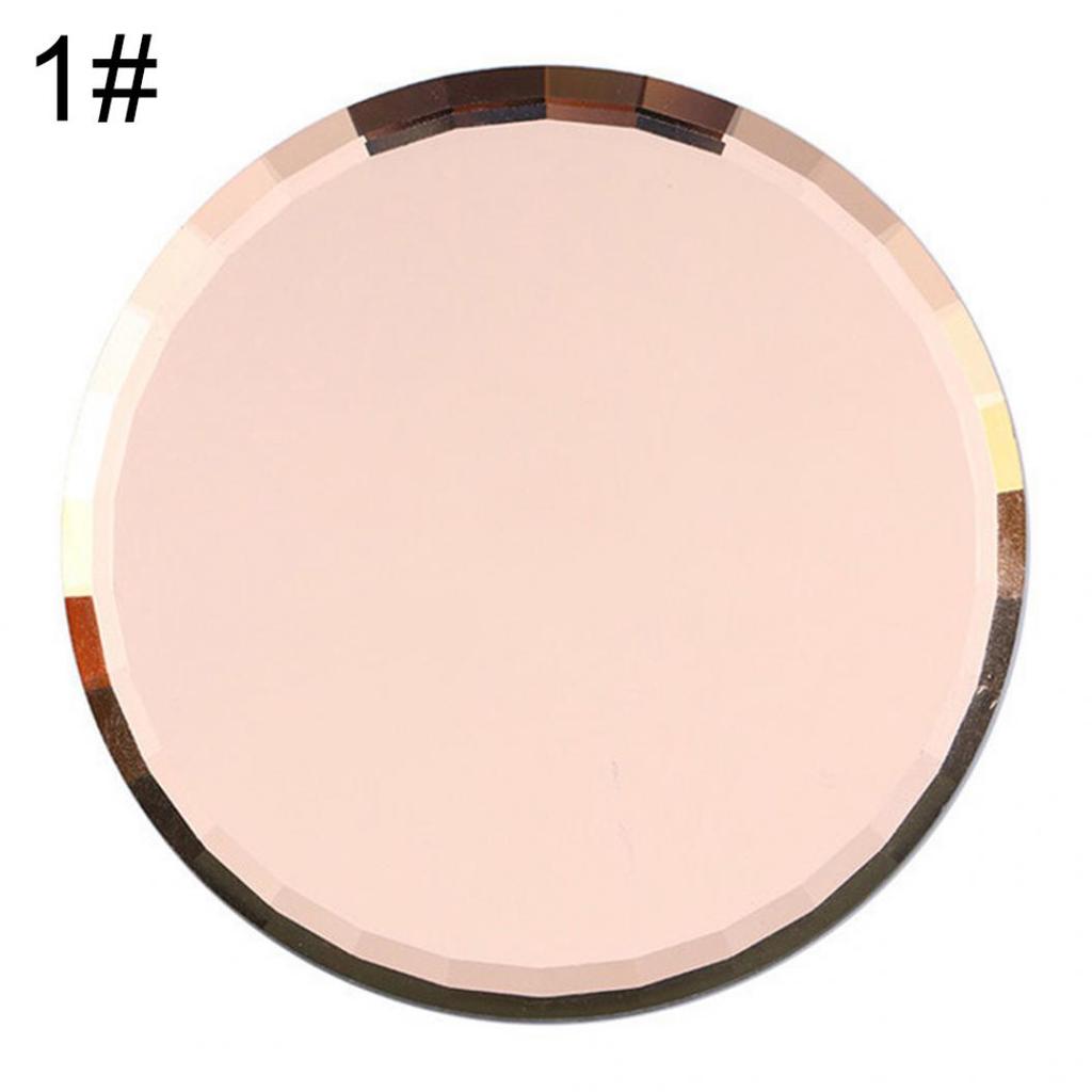 Mirror Glass Palette False Nail Tips Display