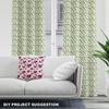 Royal Samt Stoff Polyester Zum Nähen - Motiv Blumenkriecher