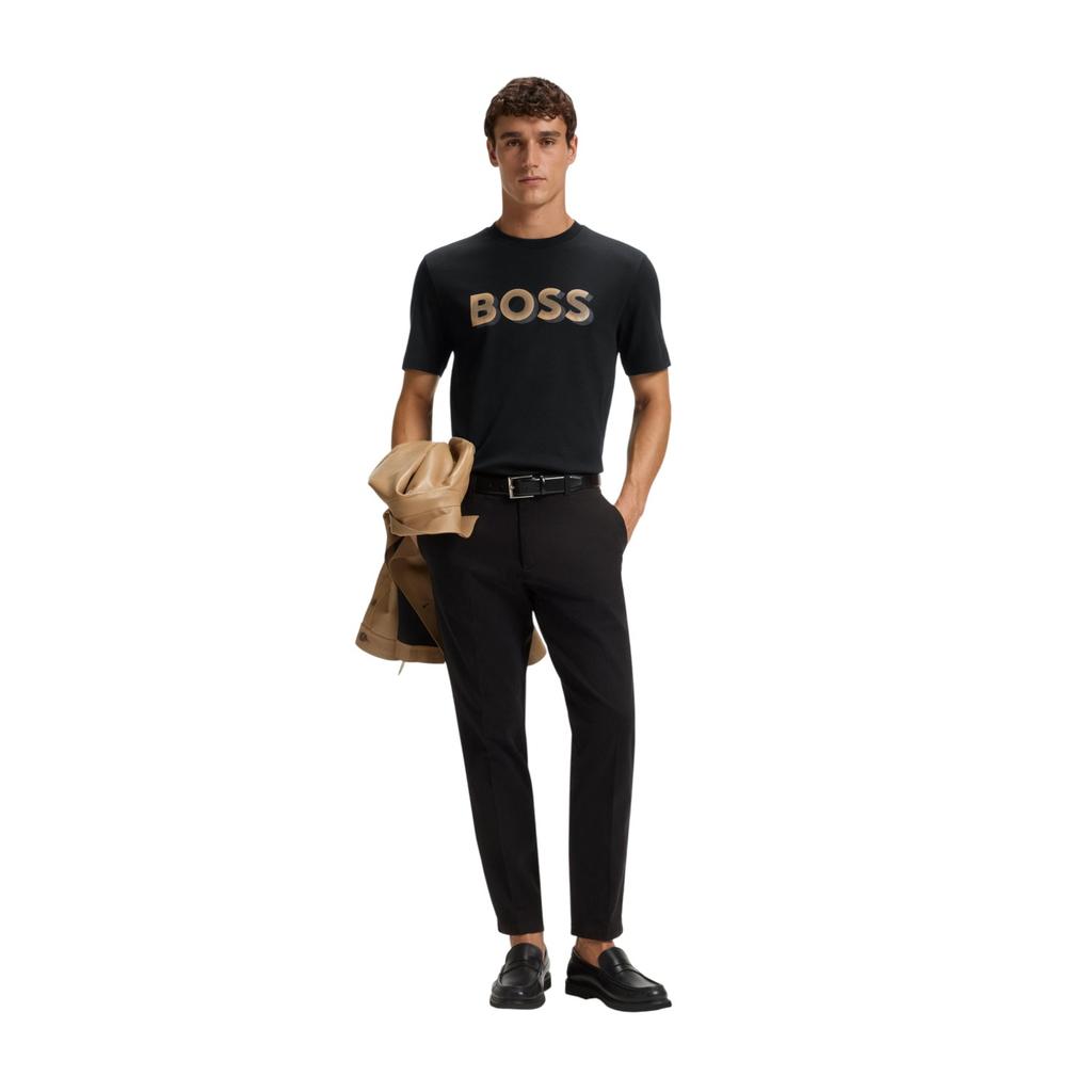 Boss Boys Logo 3D Regular Short-Sleeved T-Shirt