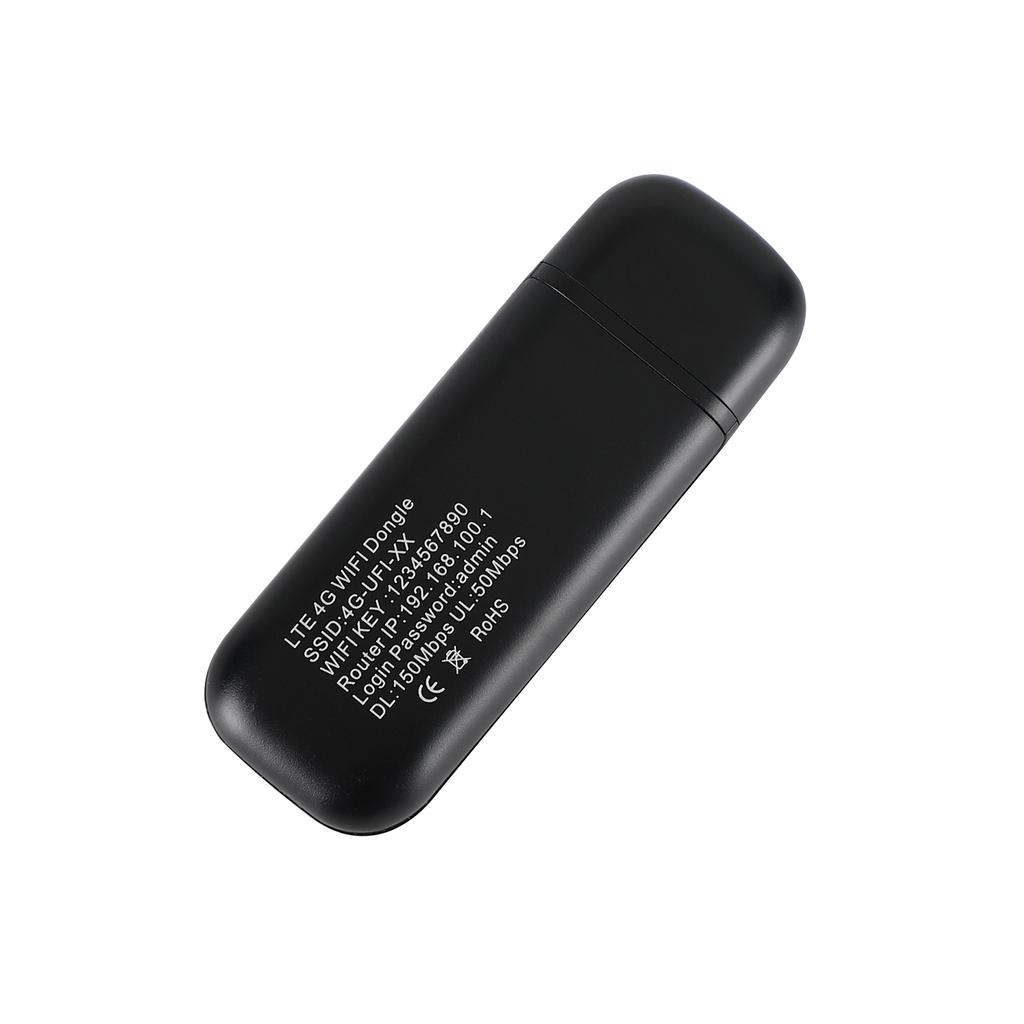 Unlocked 4G LTE Modem Wireless Router USB Dongle Mobile Broadband WIFI Black