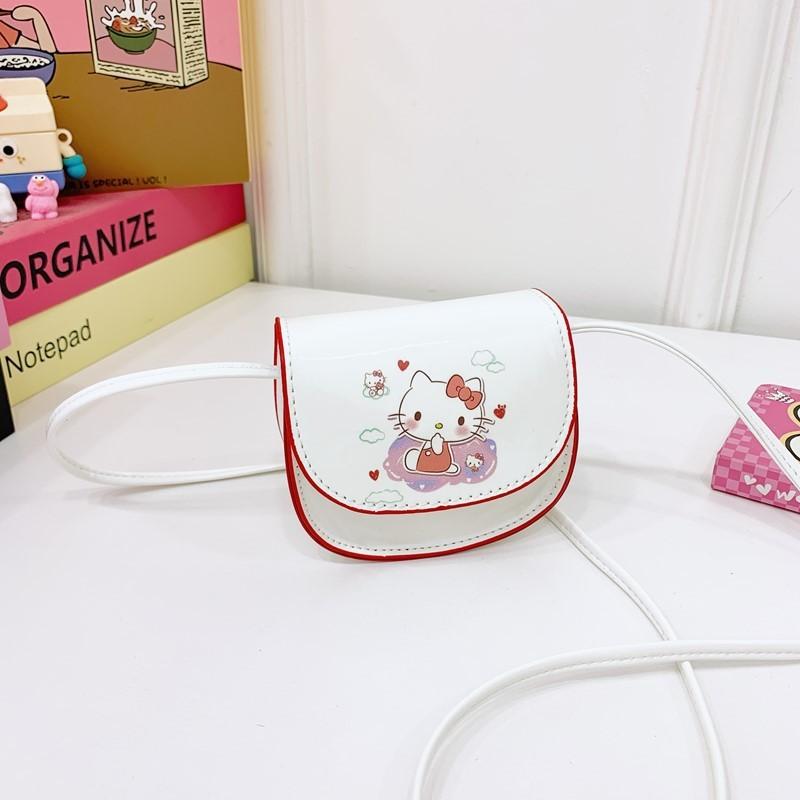 My Melody Pompompurin Cinnamoroll Kids Cartoon Animal Mini Purse With Pu Material For Daily Use