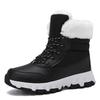 Plush High-top Women's Snow Boots Warm Cotton Shoes Winter Outdoor Walking Shoes Winter Hiking Sneakers