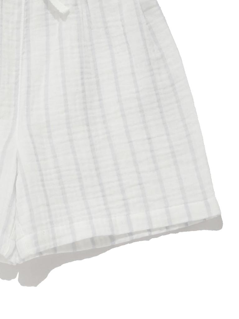 Gelato Pique Kids Striped Gauze Shorts (PKFP252466STRIPE110) (Limited Edition)