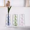 Nordic Style Double-layer Flower Vase Aromatherapy Diffuser Bottle  Restaurant Centerpiece