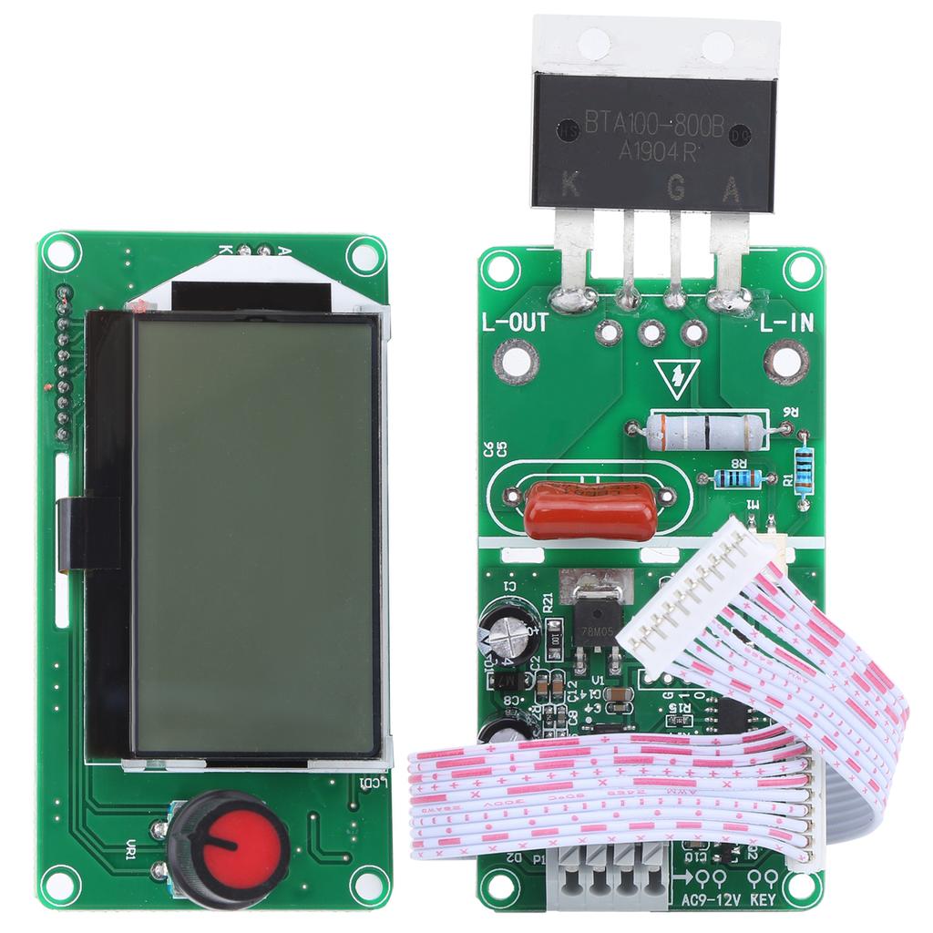 Time Control Welding Module LCD Double Pulse Encoder Board 100A for Single Cell Battery Pack