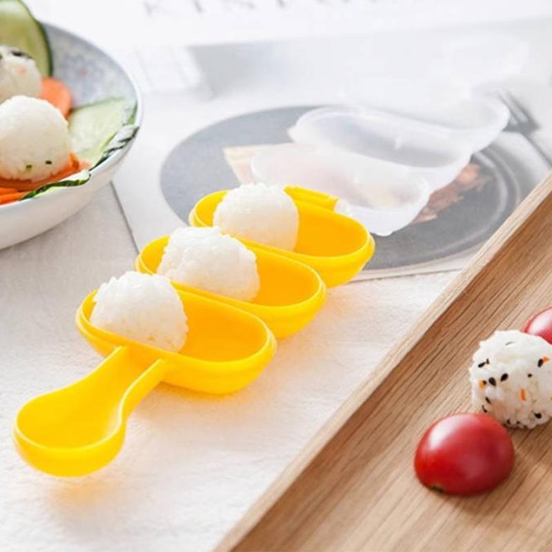 Agitați bile de orez Artefact Material de calitate alimentară Mucegai convenabil pentru desene animate pentru copii