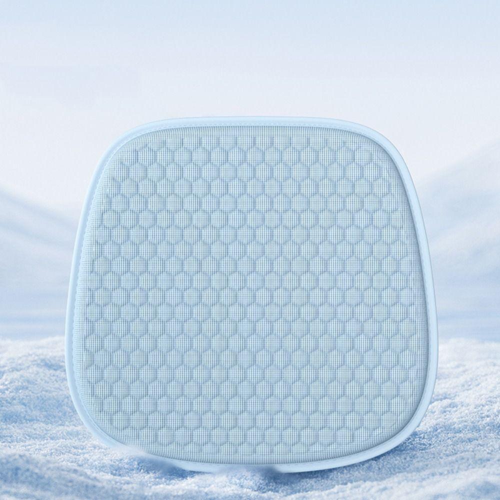 Non-slip Car Seat Cushion Breathable Car Chair Cooling Pad Honeycomb Gel Seat Pad  Home Office