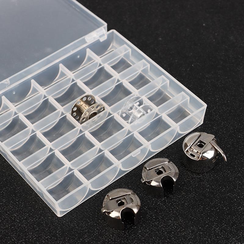 Sewing Machine Bobbin Case Stainless Steel Metal Bobbins For Singer Brother All Front Loading 15 Class Sewing Machines Accessor