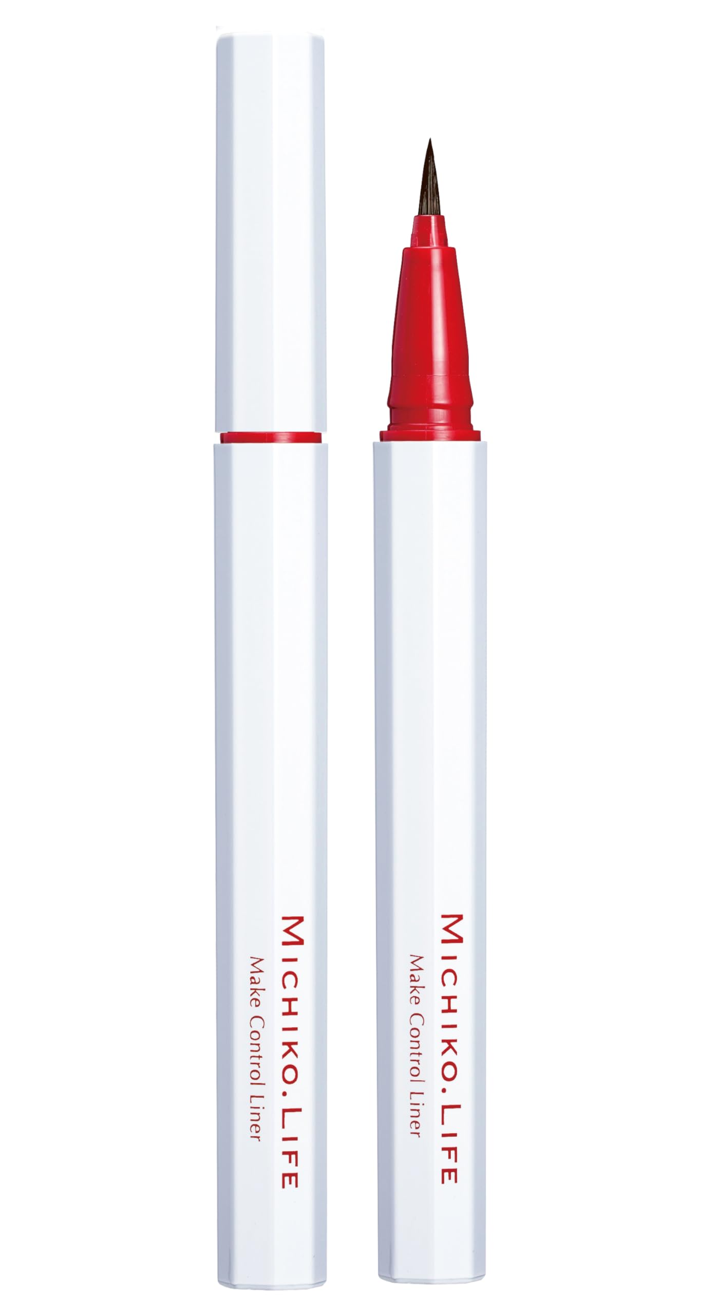 

Жидкий гель для макияжа Control Liner Kumano Brush Craftsman Карандаш с восьмигранным корпусом Произведено Мичико Фудзивара Содержит Miroir Red Подводка для глаз 60142 чёрный
