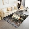 Dynamic Soccer Player Action Floor Rug Office Rug Perfect for Kitchen Decorate room Balcony Foyer Anti-slip Rug Anime Office Decor Gift for Festivals