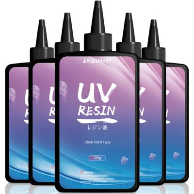 Large Capacity 600g UV Resin Liquid, Hard, Highly Transparent, Yellow-Resistant, Fast Curing, VOC-Free, Low Viscosity, Refill Pack, Suitable for Begin
