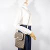 GUCCI Shoulder Bag 223666 beige GG Supreme Canvas unisex Used