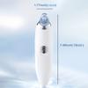 Electric Blackhead Remover Vacuum Pore Cleaner Facial Cleansing Device Skin Care Tool for Deep Cleaning and Blackhead Extraction
