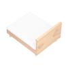 1:12 Dollhouse Double Bed Oak Miniature Furniture Doll House Decoration Accessories