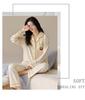 Autumn/Winter 2025 Cute Cartoon Couple Pajamas Set with Long Sleeves