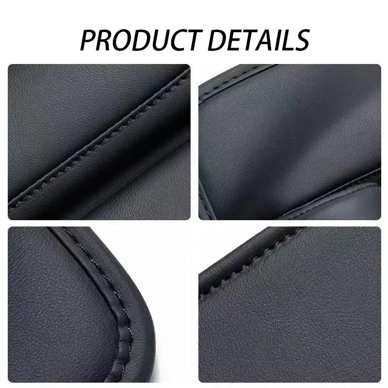 Multifunction Car Seat Gap Leak-proof Storage Bag For Car Seat Gap Filler With Cup Holder PU Leather Seat Slot Organizer Box