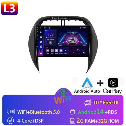 For Toyota RAV4 RAV 4 2003 2004 2005 Car Radio Android Multimedia Video Player Navigation GPS Carplay Touch Screen Auto Stereo