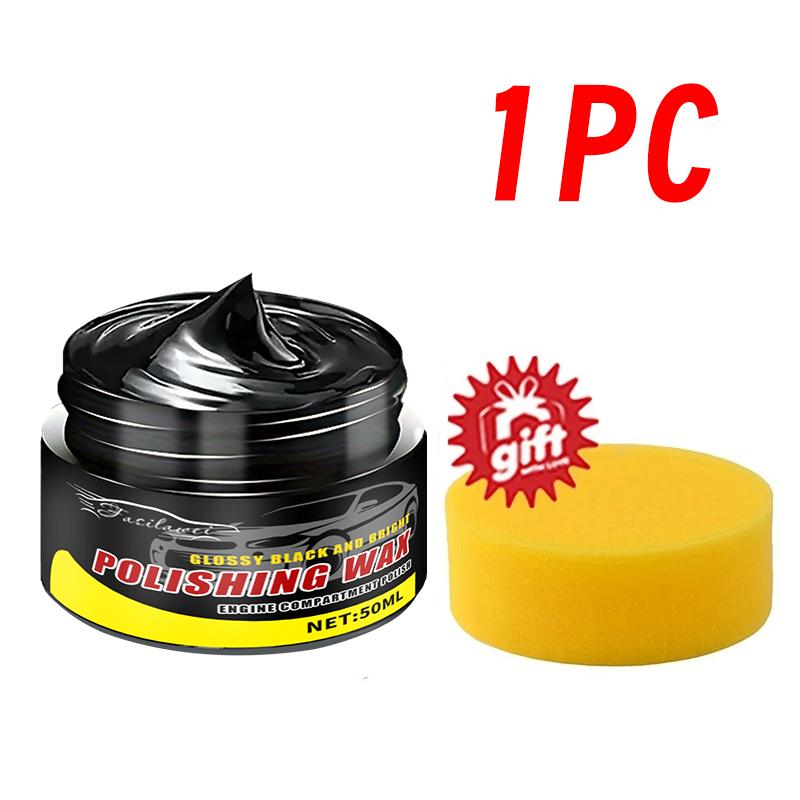 

New Launch! 50G Car Multi-Surface Shine Cream: Tires, Interior, Body All-Covered! Banish Scratches, Clean Grime, Polish to Shine
