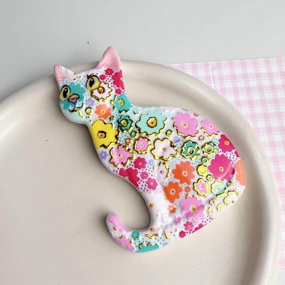 Cute Hot Stamping Sticker Cartoon Refrigerator Magnetic Stickers Fridge Magnets  Tourism Souvenirs