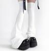 1 Pairs Leg Warmers Y2K Harajuku Punk  Knee Socks Japanese Style Spicy Femboys Over The Knee Horn Shapeds Cuffs Sexy Accessories