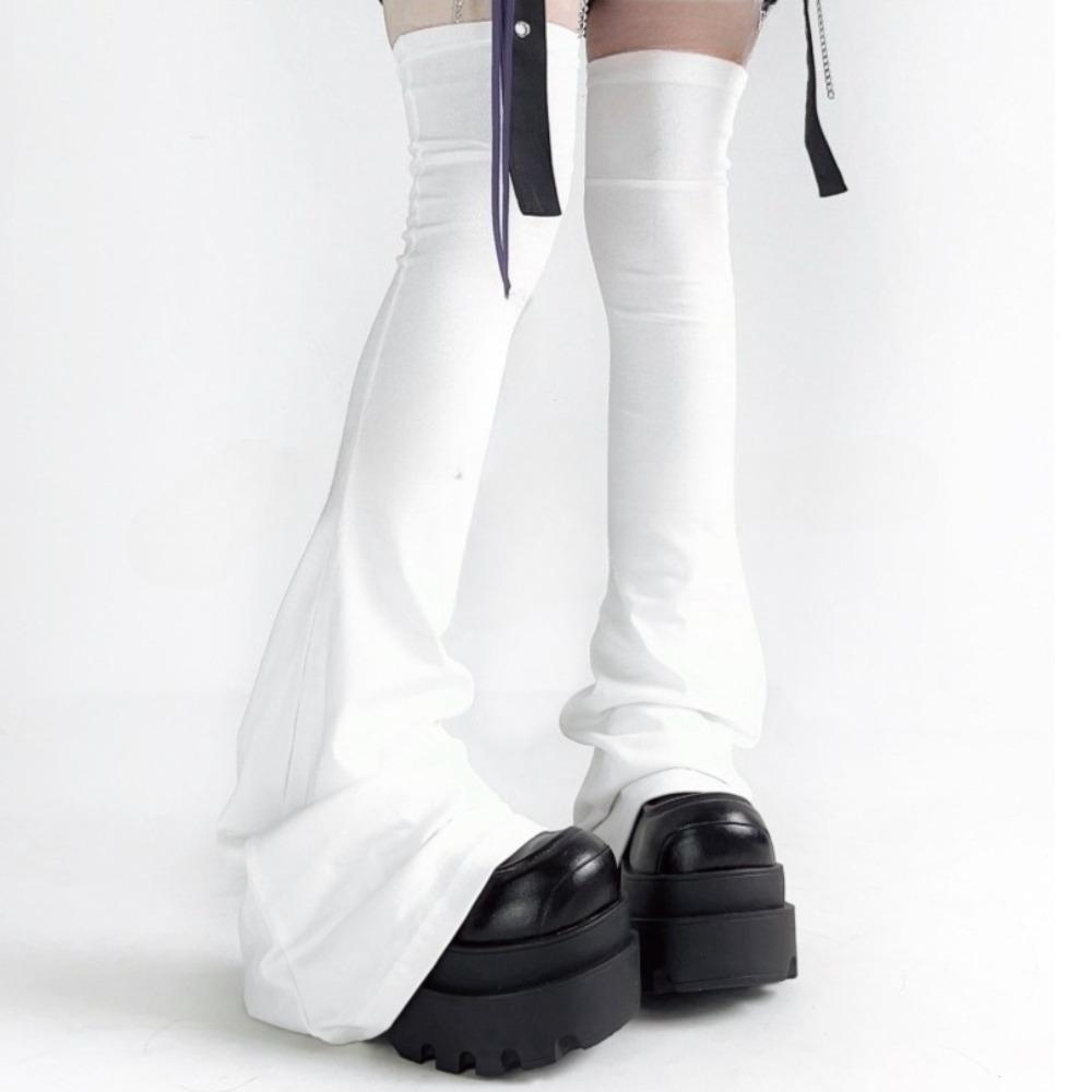 1 Pairs Leg Warmers Y2K Harajuku Punk Knee Socks Japanese Style Spicy Femboys Over The Knee Horn Shapeds Cuffs Sexy Accessories