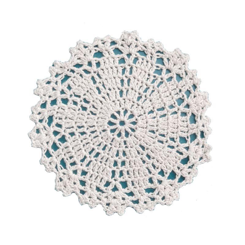 

Европейский стиль Пасторальный стиль Ручная работа Крючком Хлопок Коврик для западной еды Подставка под тарелку Подставка под тарелку Подставка под стакан Подставка под вазу Декор Маленький тканевый реквизит True color Diameter 14cm round